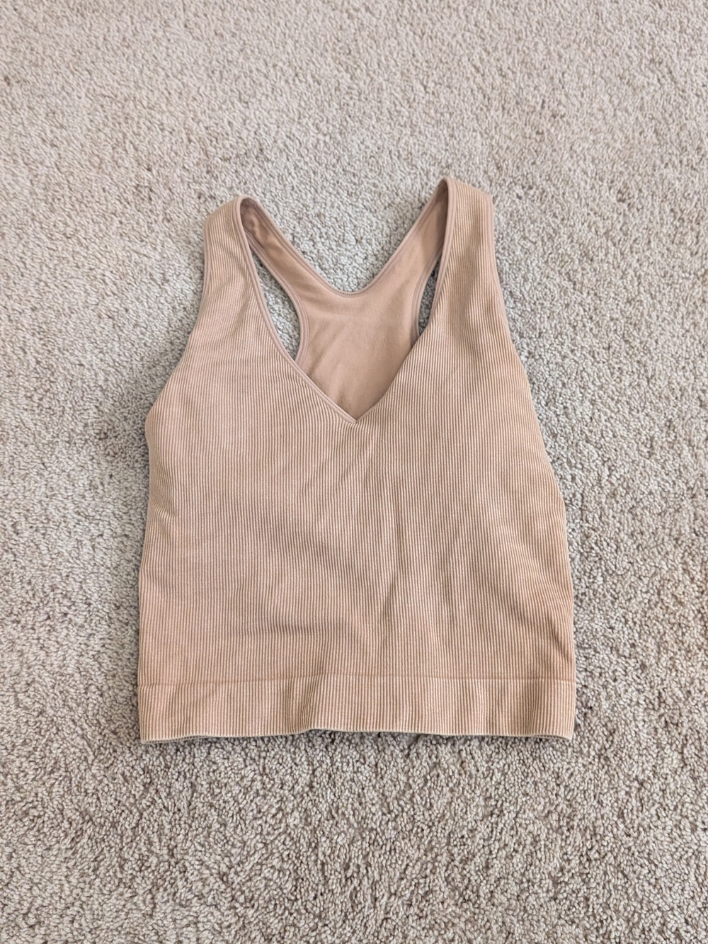 Joylab Ribbed V-Neck Racerback Tank Top